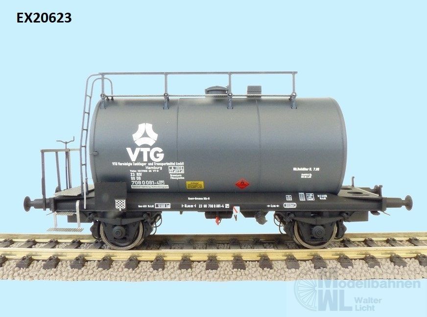 web EX20623 Exact Train 20623 - Kesselwagen DB Ep.IV 30m3 VTG Typ Uerdinger H0/GL
